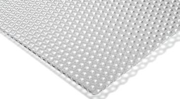 PLEXIGLAS®, Klar, Textures Bicelle/Blank, 1650 x 3050mm x 3,0mm